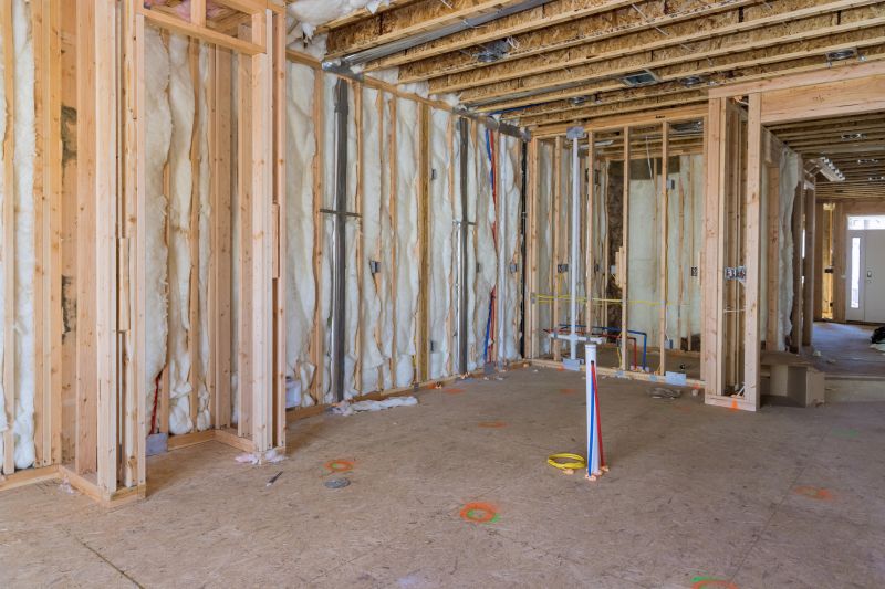 Basement Wall Framing in Kansas City, KS