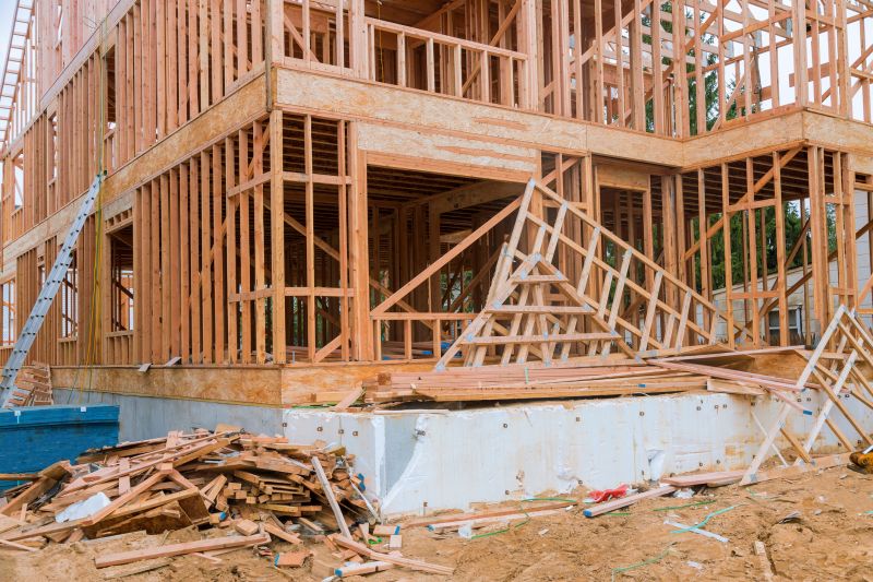 House Addition Framing in Conroe, TX