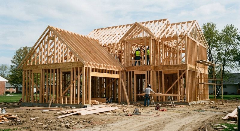 Porch Framing in Kansas City, KS
