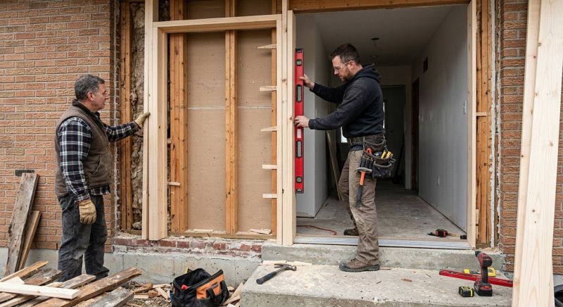 Portico Post Replacement in Kansas City, KS
