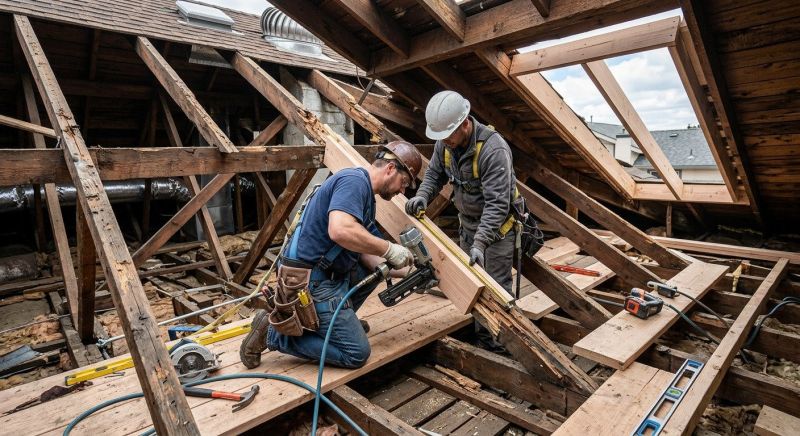 Rafter Repair Service in Kansas City, KS