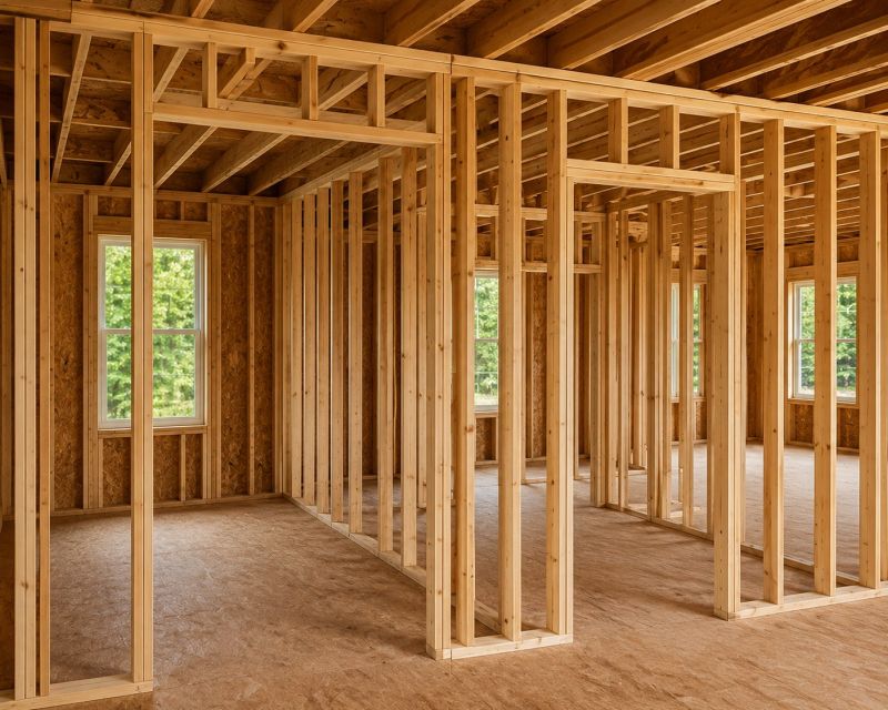 Timber Stud Framing in Conroe, TX
