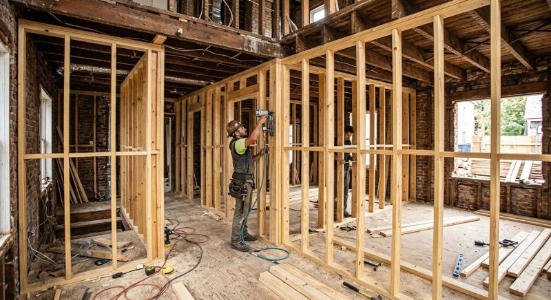 Wood Framing Construction in Kansas City, KS